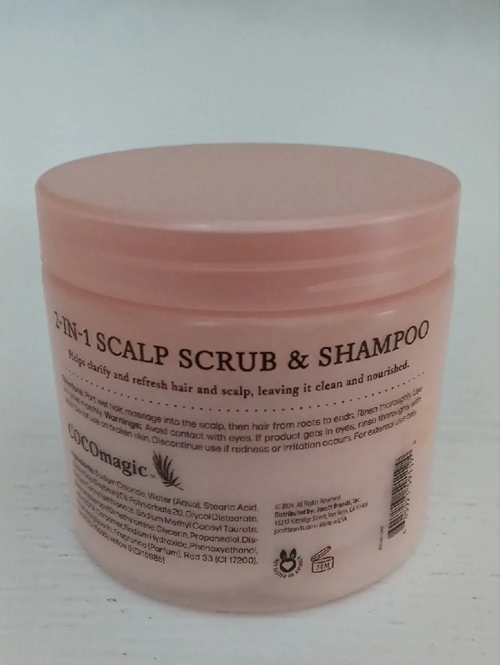 COCOmagic 2-in-1 Scalp Scrub & Shampoo